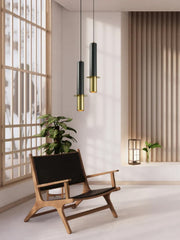 Pendente Led Tubo Evo 5W Bianco/Nero