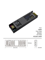 Alimentatore DC 24V 100W DIMMERABILE DIP