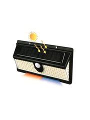 Applique LED Solare Giardino 190 SMD con Sensore di Movimento e Crepuscolare