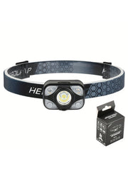 Torcia Frontale Ricaricabile LED