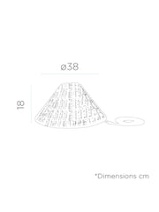 Lampada a sospensione CALOBRA HANG