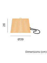 Lampada a sospensione OKINAWA HANG