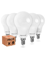 5x LAMPADINA LED A60