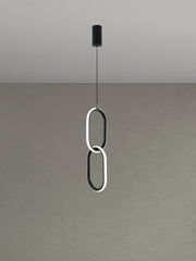 Elisa Pendente Catena 15W Luce Calca 3000K Lampadario LED a Sospensione