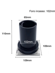 Faretto LED Incasso Calpestabile Giardino PORTA GU10