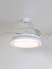 Ventilatore da Soffitto a Luce LED con Pale Pieghevoli 8973