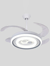 Ventilatore da Soffitto a Luce LED con Pale Pieghevoli 9090