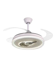 Ventilatore da Soffitto a Luce LED con Pale Pieghevoli 9041