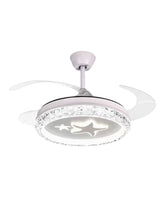 Ventilatore da Soffitto a Luce LED con Pale Pieghevoli 9042