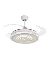 Ventilatore da Soffitto a Luce LED con Pale Pieghevoli 9043