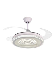 Ventilatore da Soffitto a Luce LED con Pale Pieghevoli 9043