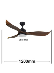 Ventilatore da Soffitto a Luce LED 1003-52