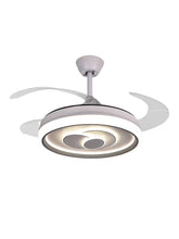 Ventilatore da Soffitto a Luce LED con Pale Pieghevoli 8003