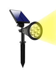 Faro Solare 7LED con Picchetto