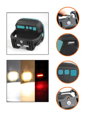 Torcia LED COB Ricaricabile