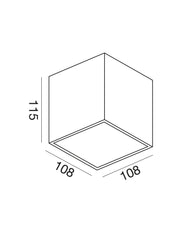 Applique LED Esterno Doppio fascio di luce Apo