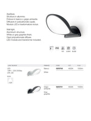 Applique LED Esterno 10W Iris