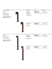 Lampioncino Esterno GU10 Spot Orientabile