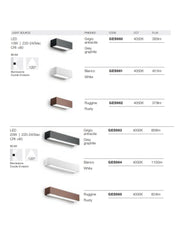 Applique LED Esterno 10W/20W Nox