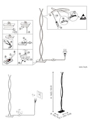 LASANA 3 Piantana - Lampada da Terra LED Moderna