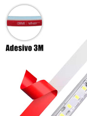 Striscia LED 220V SMD2835 120L IP65 su Misura Luce Bianca Alta Luminosità con Aesivo 3M