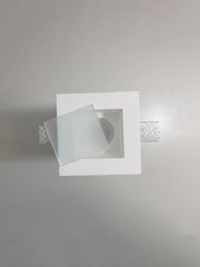 GHIERA IN GESSO QUADRATA