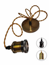 Vintage Pendente Portalampada E27