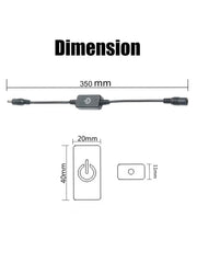 Interruttore Dimmer Touch per Strisce LED