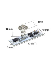 Interruttore Touch dimmer per Profilo Alluminio