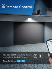 Faretto led esterno con pannello solare