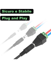 DC Connettore di Alimentazione senza Cavo