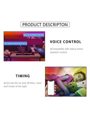 Striscia RBG LED Controller Wi-Fi App Controllo
