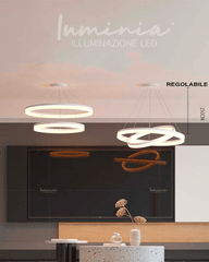 GIULIA LUNA 5070-2 Lampadario LED a Sospensione SMART