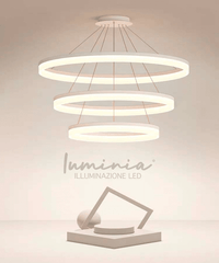 GIULIA LUNA 5070-3 Lampadario LED a Sospensione SMART