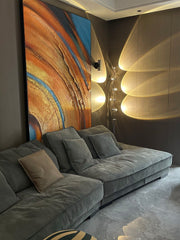 Lampada da Terra Design Tramonto 3 Colori Modalità 180cm