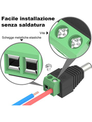 DC Connettore di Alimentazione senza Cavo