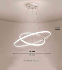 GIULIA ANELLO 8137-2 Lampadario LED a Sospensione SMART