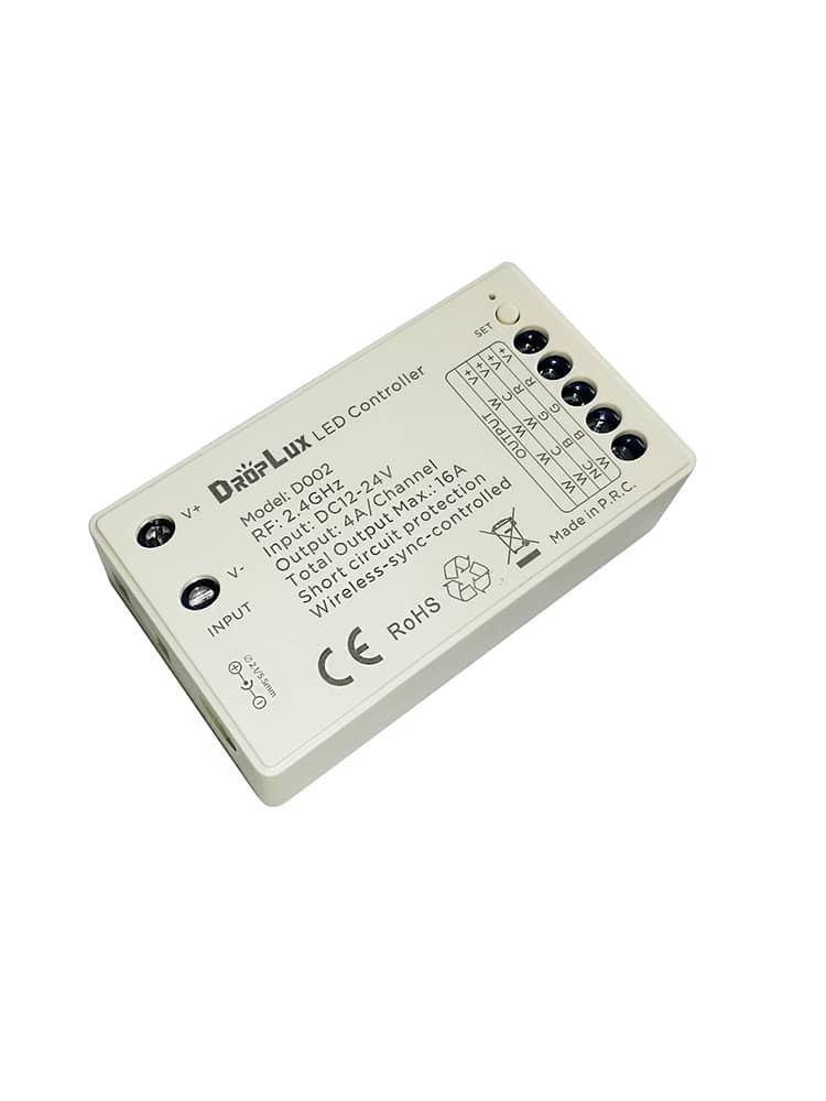 Controller Led 4 in 1 per DIM/CCT/RGB/RGBW Compatibile con Telecomando HX-D002
