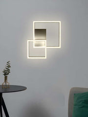 Lampada da Parete Interno Moderno Applique Luce 4000k 9253-2 40w 40cm