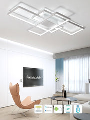 LED Plafoniera Soffitto - Monet 8160 80W con Controller e APP 110cm