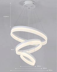 GIULIA LUNA 5070-3 Lampadario LED a Sospensione SMART