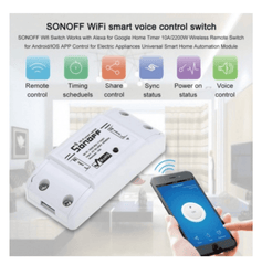 SONOFF TELECOMANDO WIRELESS INTELLIGENTE 10A