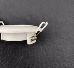 GHIERA ROTONDA BIANCA ORIENTABILE