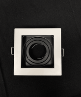 GHIERA QUADRATA BIANCA ORIENTABILE