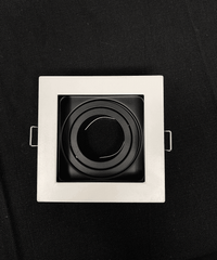 GHIERA QUADRATA BIANCA ORIENTABILE