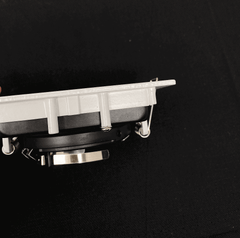 GHIERA QUADRATA BIANCA ORIENTABILE