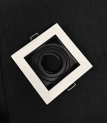 GHIERA QUADRATA BIANCA ORIENTABILE