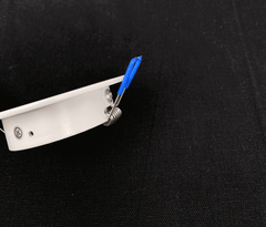 GHIERA ROTONDA BIANCA ORIENTABILE