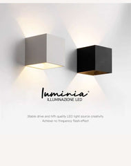 APPLIQUE CUBO BIANCO