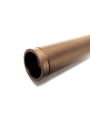 Pendente Led Tubo Evo Nero/Oro Scuro 5w 3000K